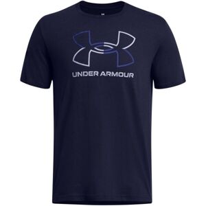 Under Armour GL FOUNDATION Pánske tričko, tmavo modrá, veľkosť