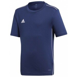adidas CORE18 JSY Y Juniorský  futbalový dres, tmavo modrá, veľkosť 152