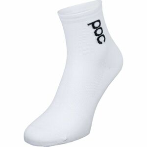 POC ESSENTIAL ROAD LT Športové ponožky, biela, veľkosť 37-38