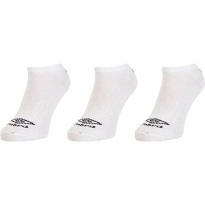 Umbro SPORT SOCKS 3 PACK Športové ponožky, biela, veľkosť