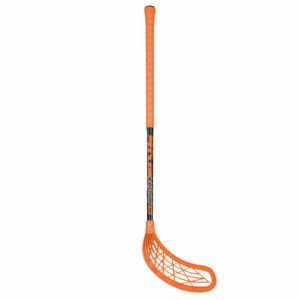 Kensis 4KIDS Florbalová hokejka, oranžová, veľkosť 60