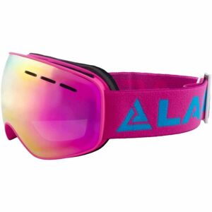 Laceto SNOWBALL Detské lyžiarske okuliare, ružová, veľkosť os