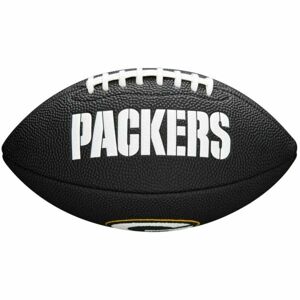 Wilson MINI NFL TEAM SOFT TOUCH FB BL GB Mini lopta na americký futbal, čierna, veľkosť os