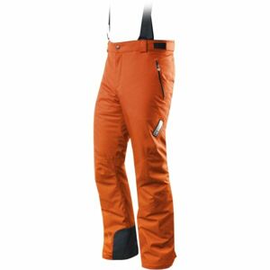 TRIMM DERRYL Pánske lyžiarske nohavice, oranžová, veľkosť