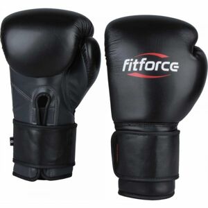 Fitforce PATROL Tréningové boxerské rukavice, čierna, veľkosť 12 OZ