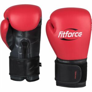 Fitforce PATROL Tréningové boxerské rukavice, červená, veľkosť 12 OZ