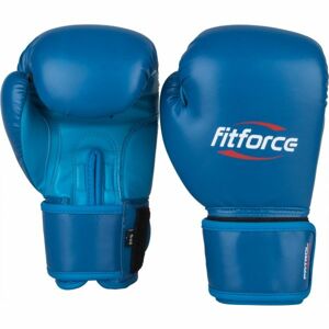 Fitforce PATROL JR Boxerské rukavice pre juniorov, modrá, veľkosť 6 OZ