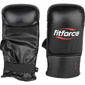 Fitforce JAYHAWK Boxérske rukavice, čierna, veľkosť L/XL