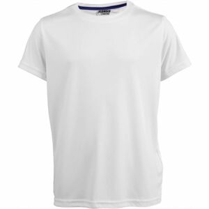 Kensis REDUS JNR Chlapčenské športové tričko, biela, veľkosť 128-134