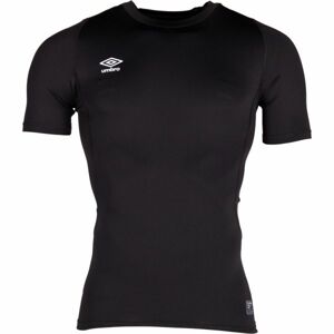 Umbro CORE SS CREW BASELAYER Pánske športové tričko, čierna, veľkosť XL