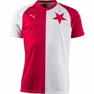 Puma SK SLAVIA CUP PRO Pohárový futbalový dres, červená, veľkosť