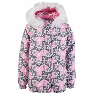 Lewro PAMILA Dievčenská zimná bunda, ružová, veľkosť
