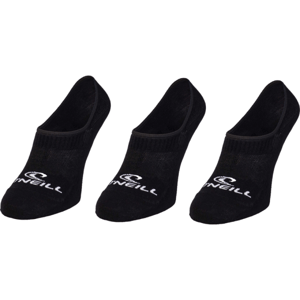 O'Neill FOOTIE ONEILL WHITE 3P Unisex ponožky, čierna, veľkosť 39 - 42