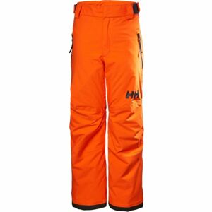 Helly Hansen JR LEGENDARY PANT Detské lyžiarske nohavice, oranžová, veľkosť