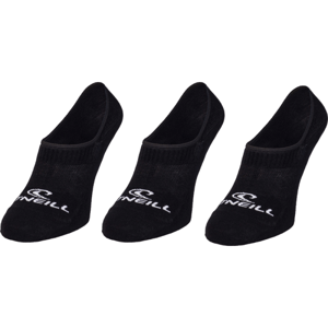 O'Neill FOOTIE 3PK Unisex ponožky, čierna, veľkosť 43 - 46