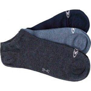 O'Neill SNEAKER 3PK Unisex ponožky, tmavo sivá, veľkosť 35-38