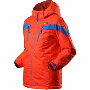 TRIMM SATO Chlapčenská lyžiarska bunda, oranžová, veľkosť 128