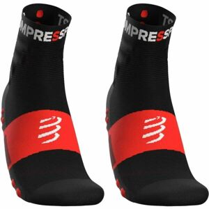 Compressport TRAINING SOCKS 2-PACK Športové ponožky, čierna, veľkosť 39-41