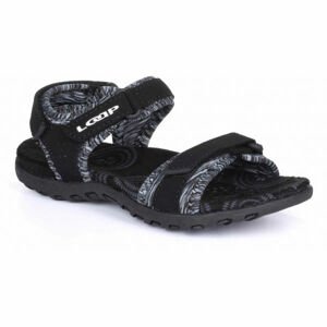 Loap KETTY JR Detské sandále, čierna, veľkosť 23