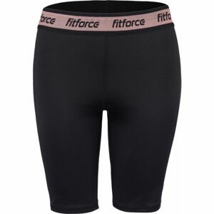 Fitforce SOLTA Dámske  fitness šortky, čierna, veľkosť L