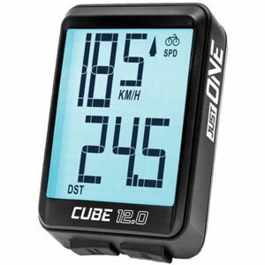One CUBE 12.0 tachometer, čierna, veľkosť os