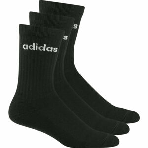 adidas HC CREW 3PP Set ponožiek, čierna, veľkosť 37-39