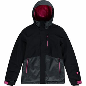 O'Neill PG CORAL JACKET Dievčenská lyžiarska/snowboardová bunda, čierna, veľkosť 128