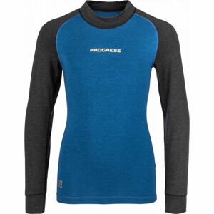 PROGRESS CC NDRD Dievčenské  funkčné tričko s dlhým rukávom, modrá, veľkosť 104
