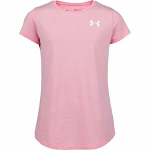 Under Armour LIVE SS CREW Dievčenské tričko, ružová, veľkosť XL