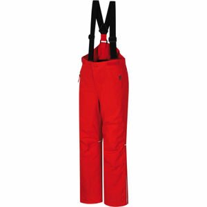 Hannah AKITA JR II Detské lyžiarske nohavice, červená, veľkosť 140