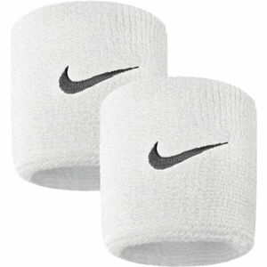 Nike SWOOSH WRISTBAND Potítko, biela, veľkosť UNI