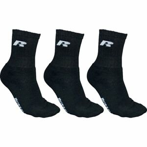 Russell Athletic SOCKS 3PPK Športové ponožky, čierna, veľkosť 35-38