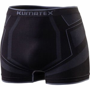 Klimatex ANDRIS Pánske funkčné bezšvové boxerky, čierna, veľkosť S/M