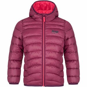 Loap INOY Detská zimná bunda, ružová, veľkosť 134-140