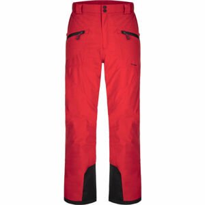 Loap OLIO Pánske lyžiarske nohavice, červená, veľkosť