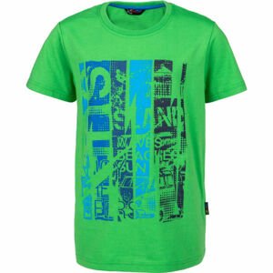 Lewro TERRY Chlapčenské tričko, zelená, veľkosť 116-122