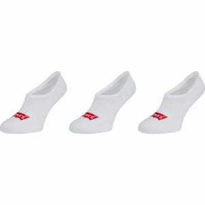 Levi's® FOOTIE HIGH RISE BATWING LOGO 3P Ponožky, biela, veľkosť