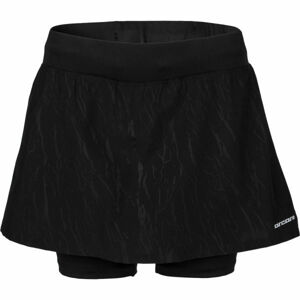 Arcore FOGGIA Dámske bežecké šortky so sukňou, čierna, veľkosť XL