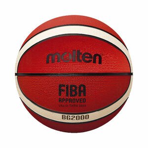 Molten BG 2000 Basketbalová lopta, hnedá, veľkosť 7
