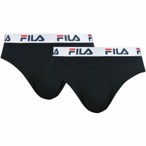 Fila MAN BRIEF 2-PACK Pánske slipy, čierna, veľkosť