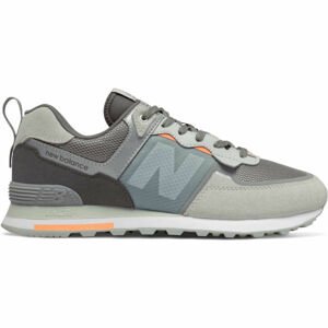 New Balance ML574SCB Pánska voľnočasová obuv, sivá, veľkosť 40.5