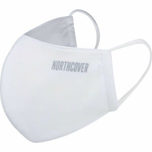 Northfinder 3-LAYERS ANT-BACTERIAL COTTO MASK Ochranné rúško, biela, veľkosť L