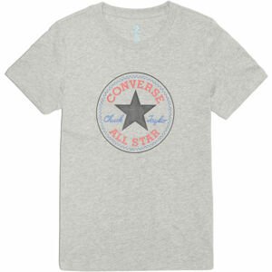 Converse CHUCK PATCH NOVA TEE Dámske tričko, sivá, veľkosť