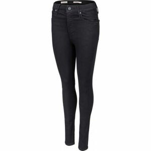 Levi's MILE HIGH SUPER SKINNY BLACK G Dámske nohavice, čierna, veľkosť 29/30