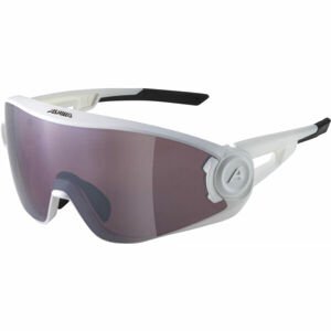 Alpina Sports 5W1NG Q + CM Športové okuliare, biela, veľkosť os