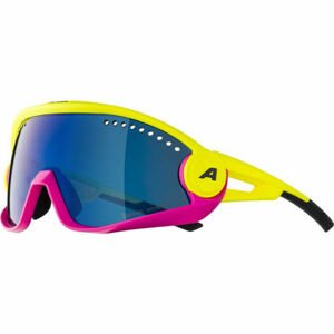 Alpina Sports 5W1NG CM Unisex slnečné okuliare, žltá, veľkosť os