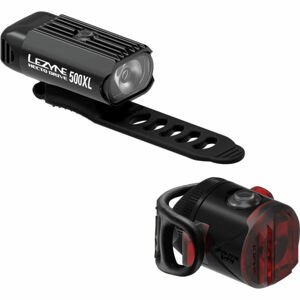 Lezyne HECTO DRIVE 500XL / FEMTO USB PAIR Set svetiel, čierna, veľkosť os