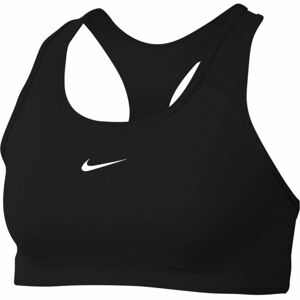 Nike SWOOSH BRA PAD Dámska športová podprsenka, čierna, veľkosť L