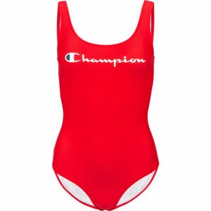 Champion SWIMMING SUIT Dámske jednodielne  plavky, červená, veľkosť S