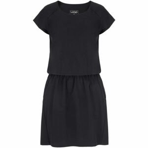 Loap UMBRIA Dámske outdoorové šaty, čierna, veľkosť M